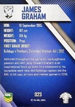 2017 ESP Traders #23 James Graham Back